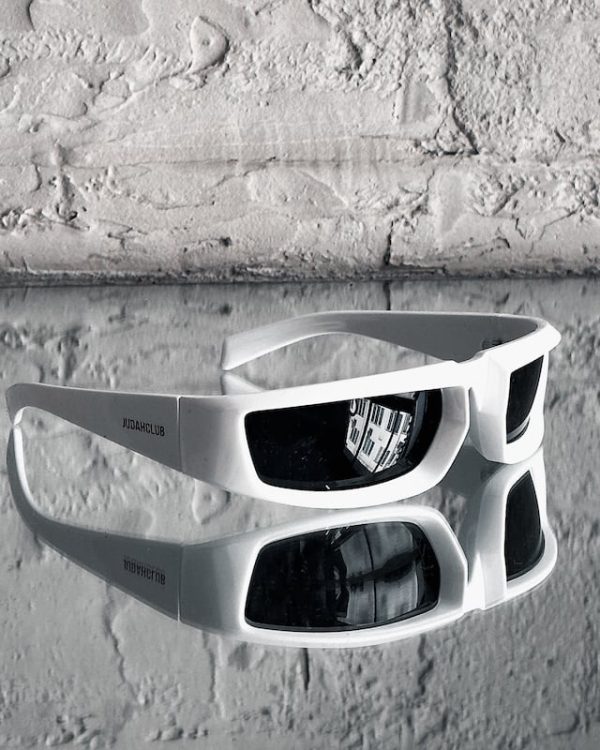 The Saturn Sunglasses White SS25