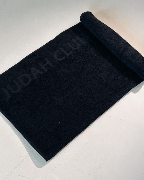 The Verin Beach Towel Black