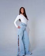 Τhe Arian AW26 Παντελονι Τζιν με Στρας