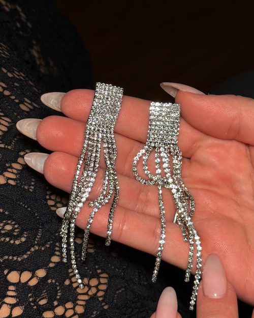 Σκουλαρικια Στρας The Helda