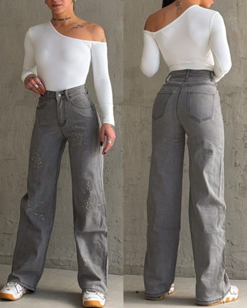 Παντελονι Ντενιμ Rocca SS26