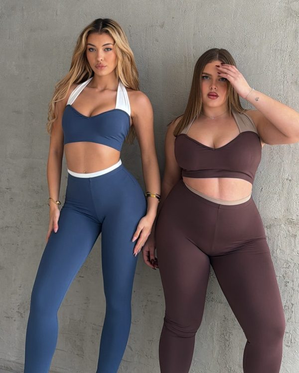 Σετ Τοπ & Κολαν Παντελονι Denis SS26 PowerPlay Collection