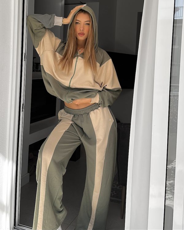 Σετ Ζακετα / Παντελονα Betro Χακι SS26 The Pulse Collection