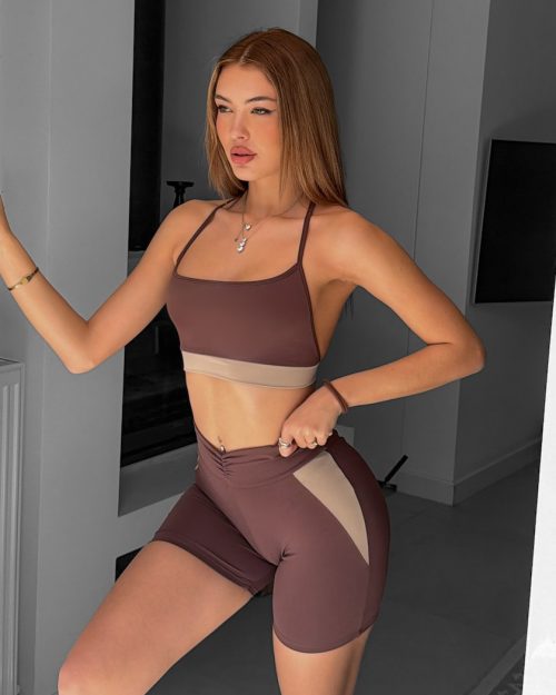 Σετ Τοπ & Κολαν Biker Nuvola SS26 PowerPlay Collection