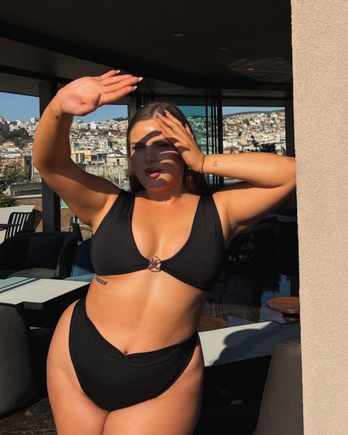 Μαγιο Μπικινι Kimely SS26 Mαυρο