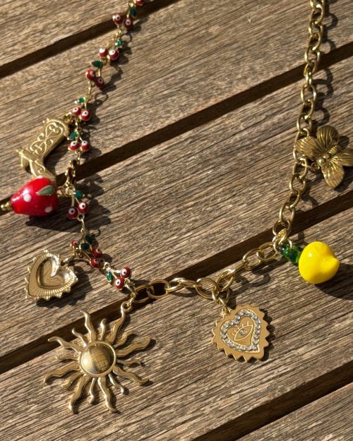 Κολιε Με Charms Alena