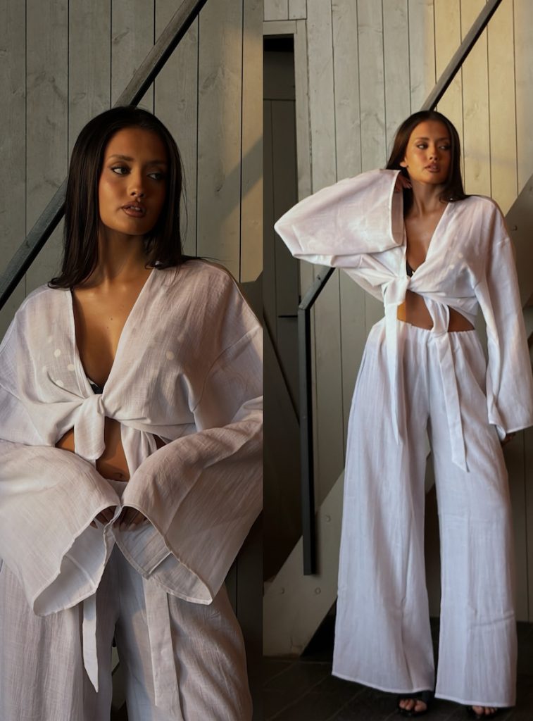 Σετ Beachwear Τοπ / Παντελονα Noema Ss26 The Sunkissed Collection