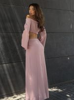 Σετ Crop Tοπ / Φουστα Μαξι Nidera SS26