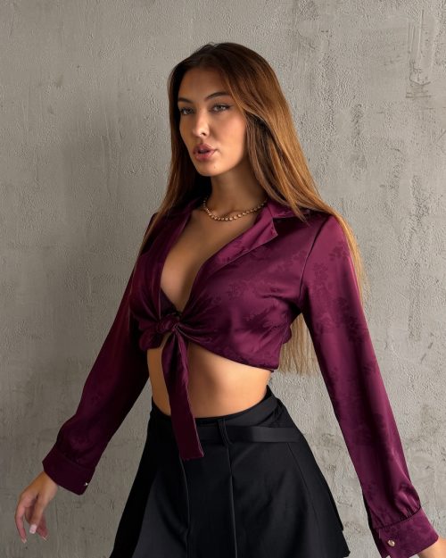 Πουκαμισο Crop Zheitan FW27