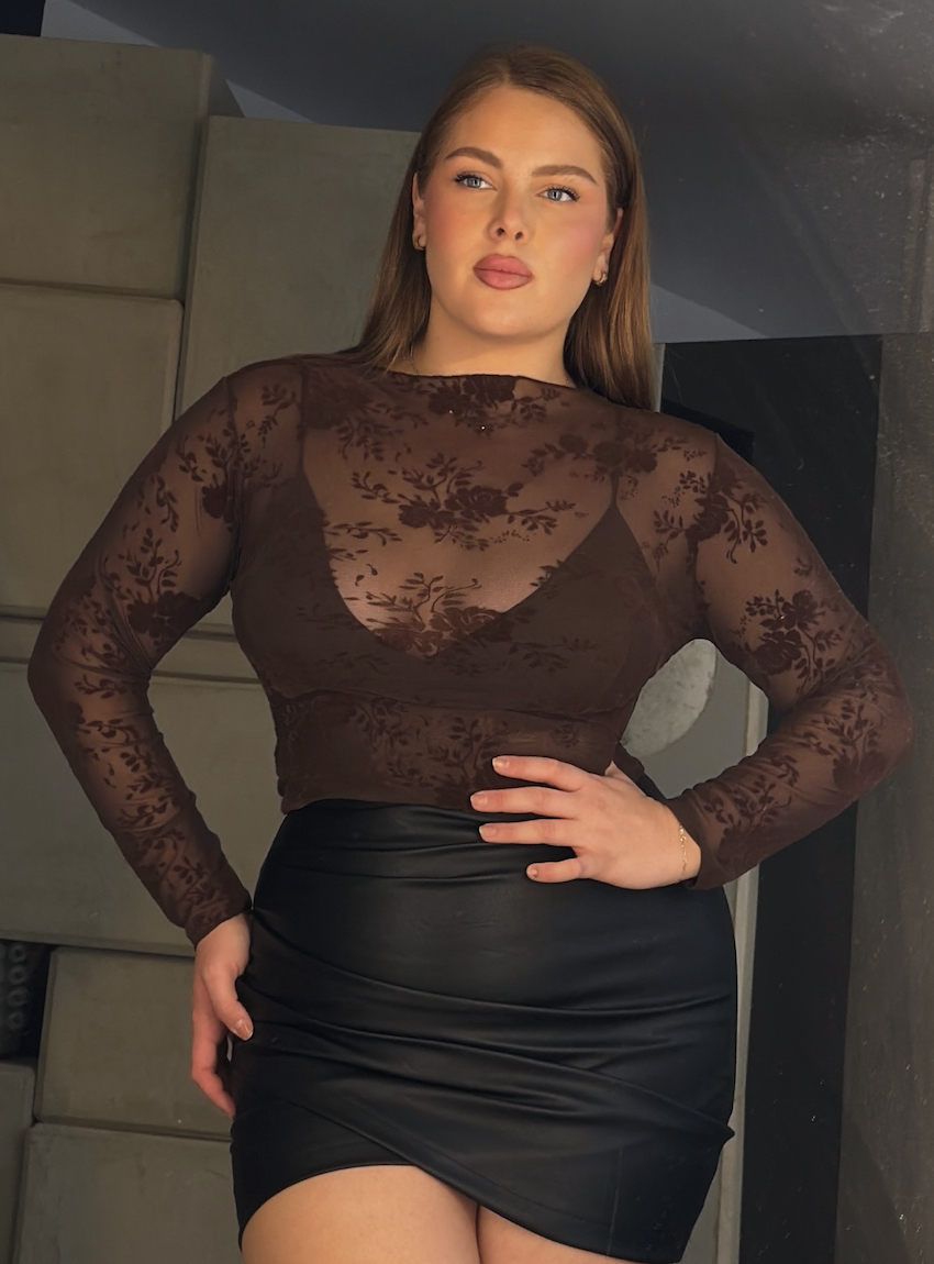 08163_2 Μπλουζα Διαφανεια Felida Fw27